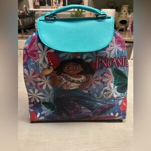 Okpta Mirabel Backpack/ Purse/ Handbag With Disney Encanto Character.